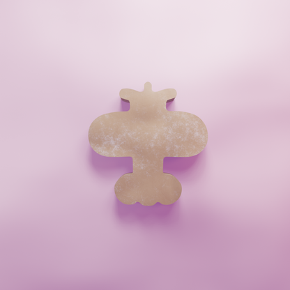 Plane top down Cookie Cutter Biscuit dough baking sugar cookie gingerbread