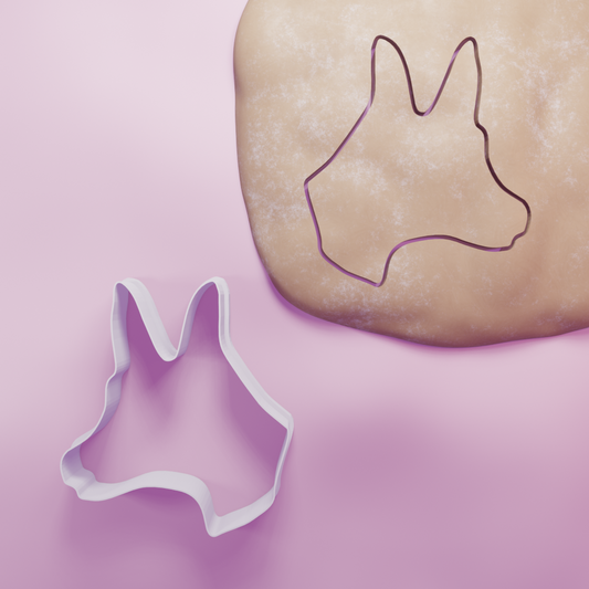 German Shepherd Dog Cookie Cutter Biscuit dough baking sugar cookie gingerbread