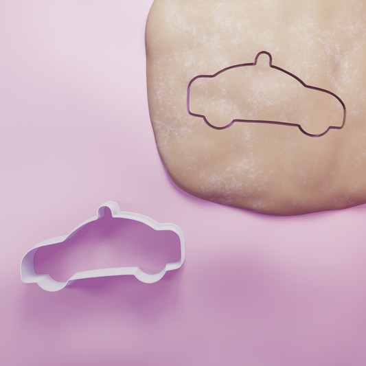 Police Car Cookie Cutter Biscuit dough baking sugar cookie gingerbread
