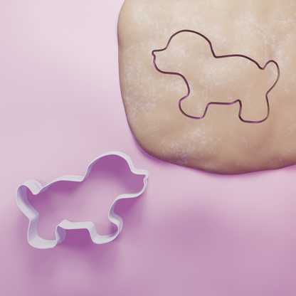 Puppy Dog Cookie Cutter Biscuit dough baking sugar cookie gingerbread