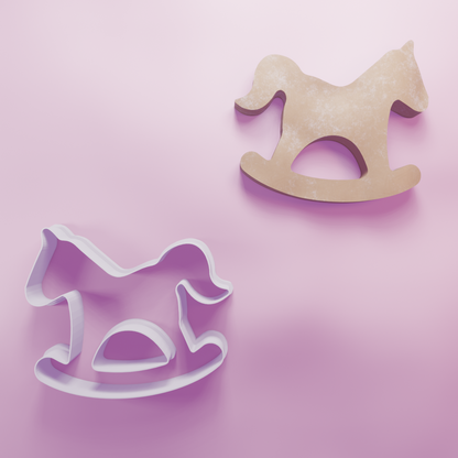 Rocking horse new Cookie Cutter Biscuit dough baking sugar cookie gingerbread