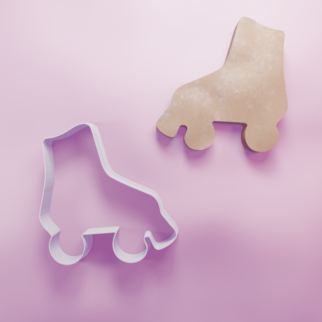 Roller Skate Cookie Cutter Biscuit dough baking sugar cookie gingerbread