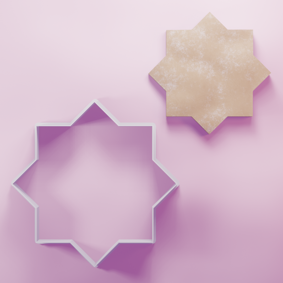 Rub El Hizb Cookie Cutter - Ramadan Arabic Eid Islam