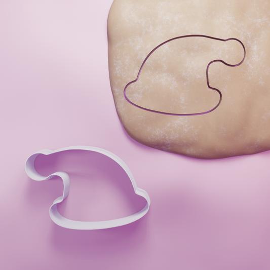 Santa Hat Cookie Cutter Biscuit dough baking sugar cookie gingerbread