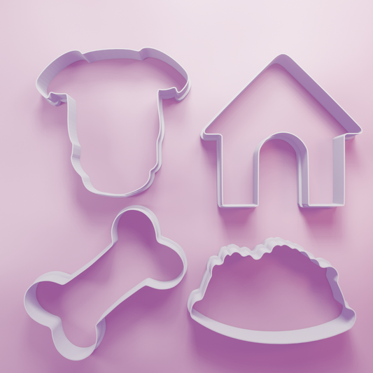 Schnauzer Dog Pack – Cookie Cutters Biscuit dough baking sugar cookie gingerbread