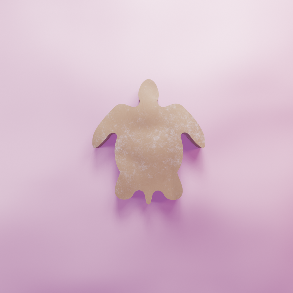 Sea Turtle Outline Cookie Cutter Biscuit dough baking sugar cookie gingerbread