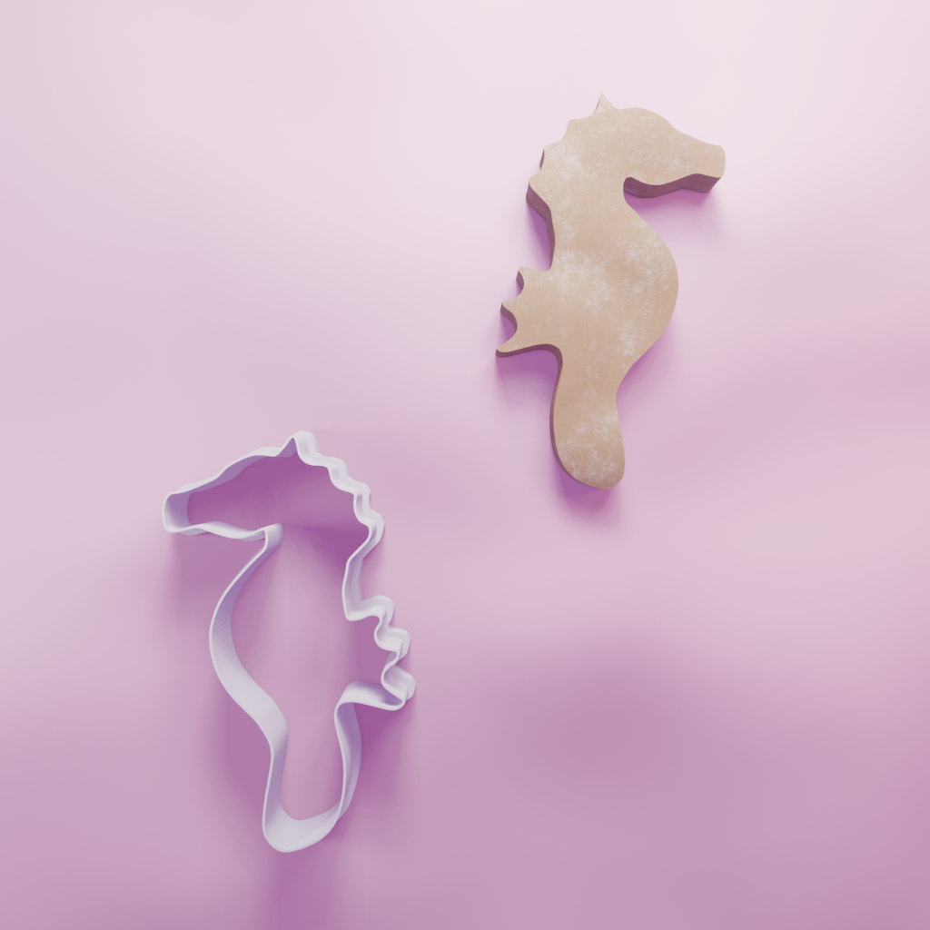Seahorse  Cookie Cutter Biscuit dough baking sugar cookie gingerbread