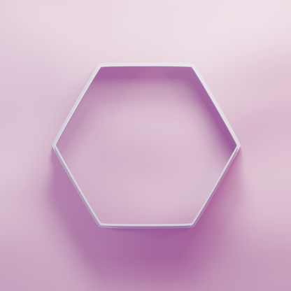 Shapes Hexagon Cookie Cutter Biscuit dough baking sugar cookie gingerbread