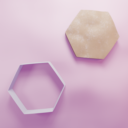 Shapes Hexagon Cookie Cutter Biscuit dough baking sugar cookie gingerbread