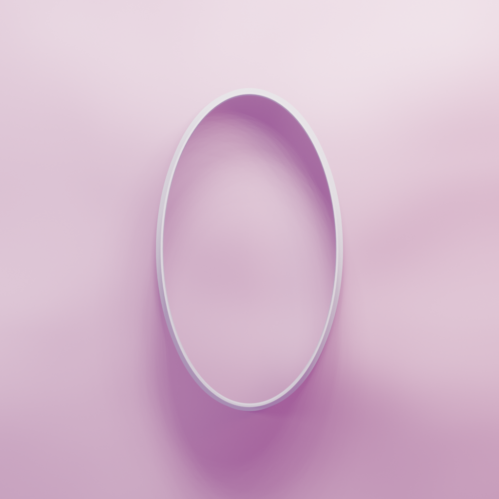 Shapes Oval Cookie Cutter Biscuit dough baking sugar cookie gingerbread