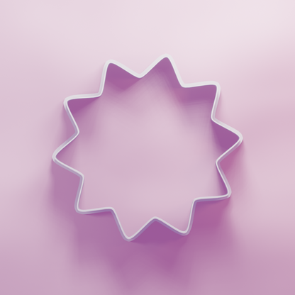 Shapes Sun Cookie Cutter Biscuit dough baking sugar cookie gingerbread
