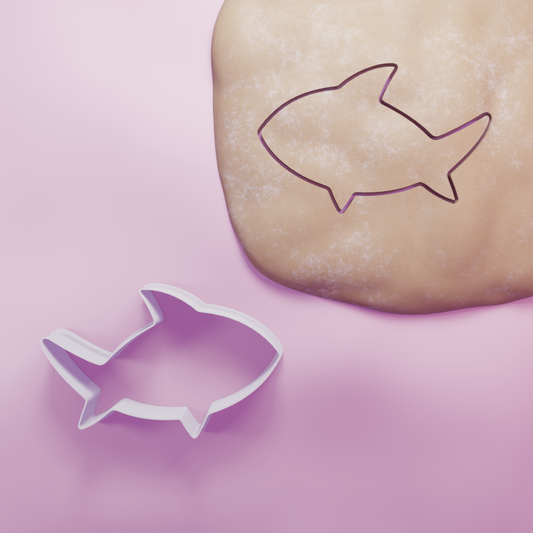 Shark Fat Cookie Cutter Biscuit dough baking sugar cookie gingerbread