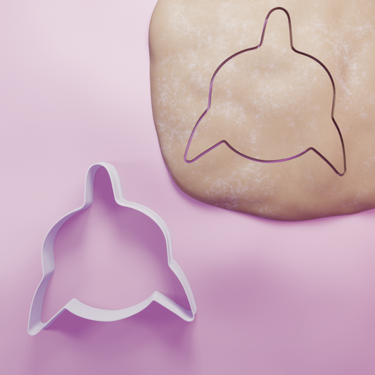 Shark Front on Cookie Cutter Biscuit dough baking sugar cookie gingerbread