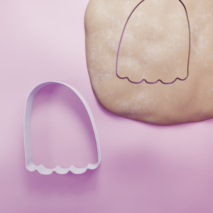 Simple Ghost Cookie Cutter Biscuit dough baking sugar cookie gingerbread