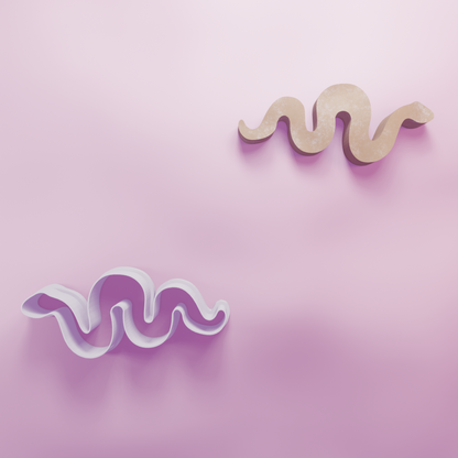 Snake Cookie Cutter Biscuit dough baking sugar cookie gingerbread