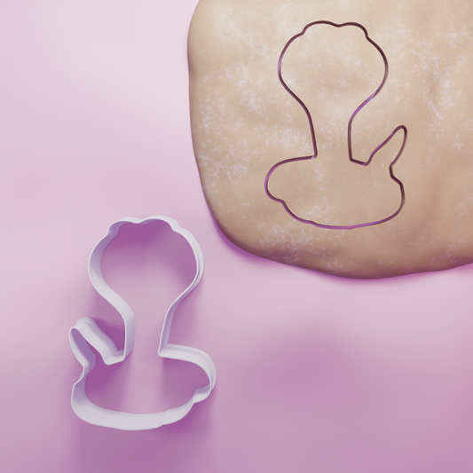 Snake Standing Cookie Cutter Biscuit dough baking sugar cookie gingerbread