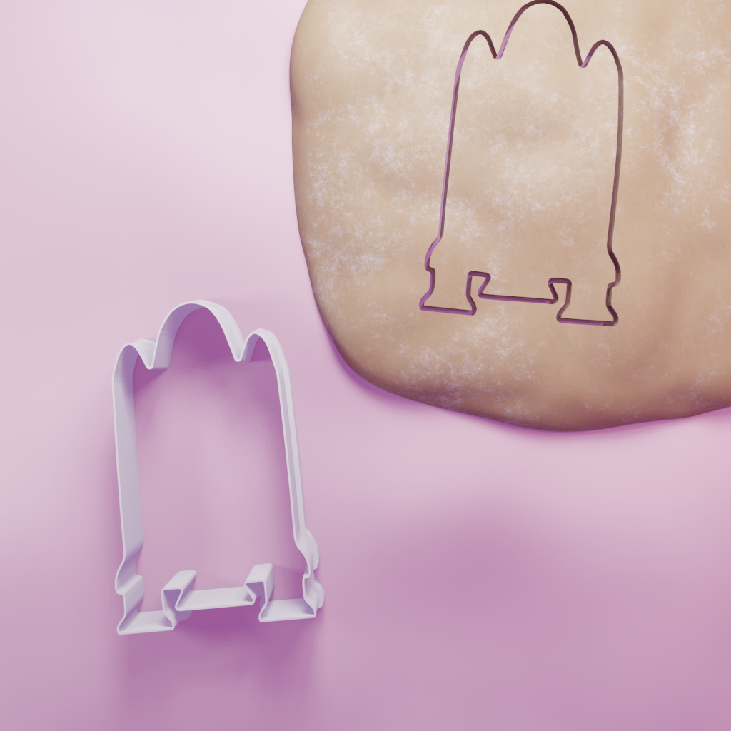 Space Shuttle On Pad Cookie Cutter Biscuit dough baking sugar cookie gingerbread