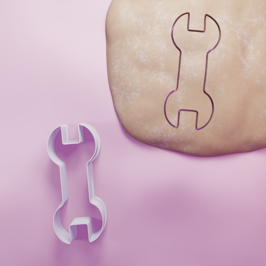 Spanner Chubby Cookie Cutter Biscuit dough baking sugar cookie gingerbread
