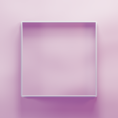 Square Straight Edges Cookie Cutter Biscuit dough baking sugar cookie gingerbread