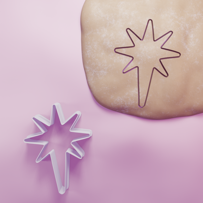 Star Wand Cookie Cutter Biscuit dough baking sugar cookie gingerbread
