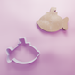 Submarine Rounded Cookie Cutter Biscuit dough baking sugar cookie gingerbread