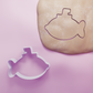 Submarine Rounded Cookie Cutter Biscuit dough baking sugar cookie gingerbread