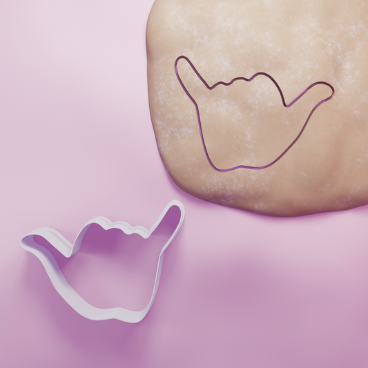 Surf Hand Cookie Cutter Biscuit dough baking sugar cookie gingerbread