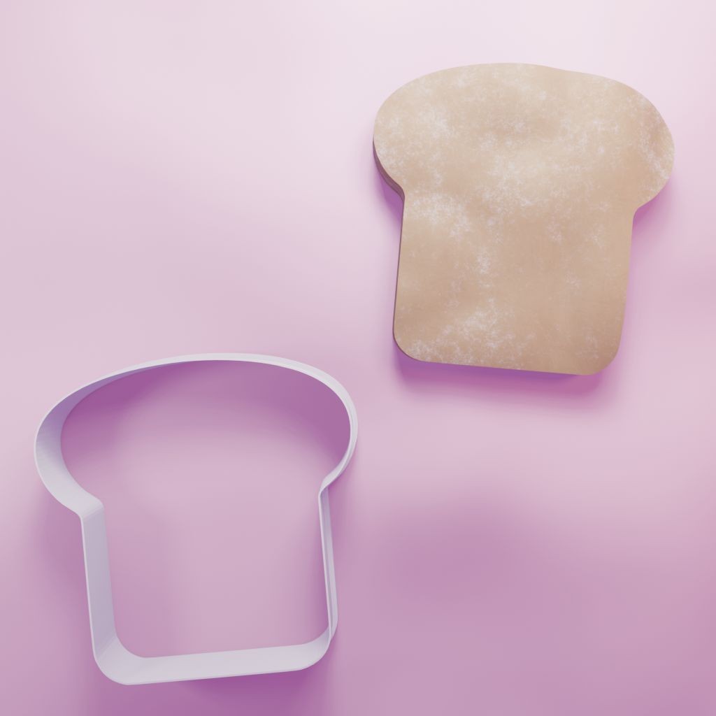 Toast Cookie Cutter Biscuit dough baking sugar cookie gingerbread