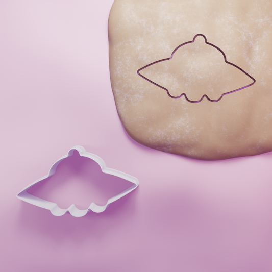 UFO Cookie Cutter Biscuit dough baking sugar cookie gingerbread