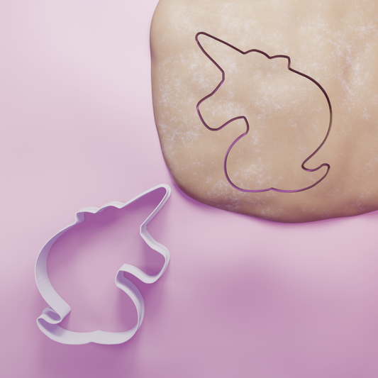 Unicorn Cookie Cutter Biscuit dough baking sugar cookie gingerbread