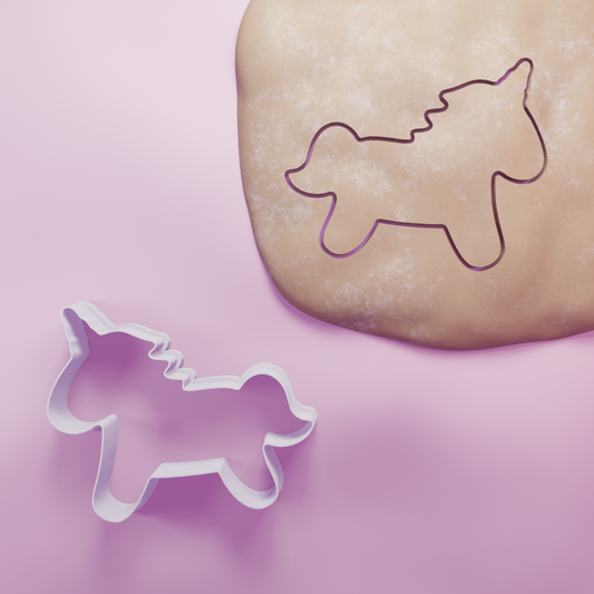 Unicorn Cute Cookie Cutter Biscuit dough baking sugar cookie gingerbread