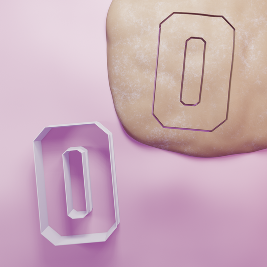Varsity O Cookie Cutter Biscuit dough baking sugar cookie gingerbread
