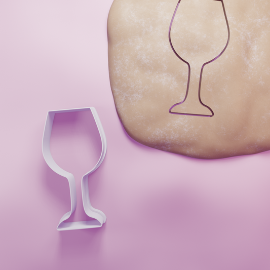 Wine Glass Cookie Cutter Biscuit dough baking sugar cookie gingerbread