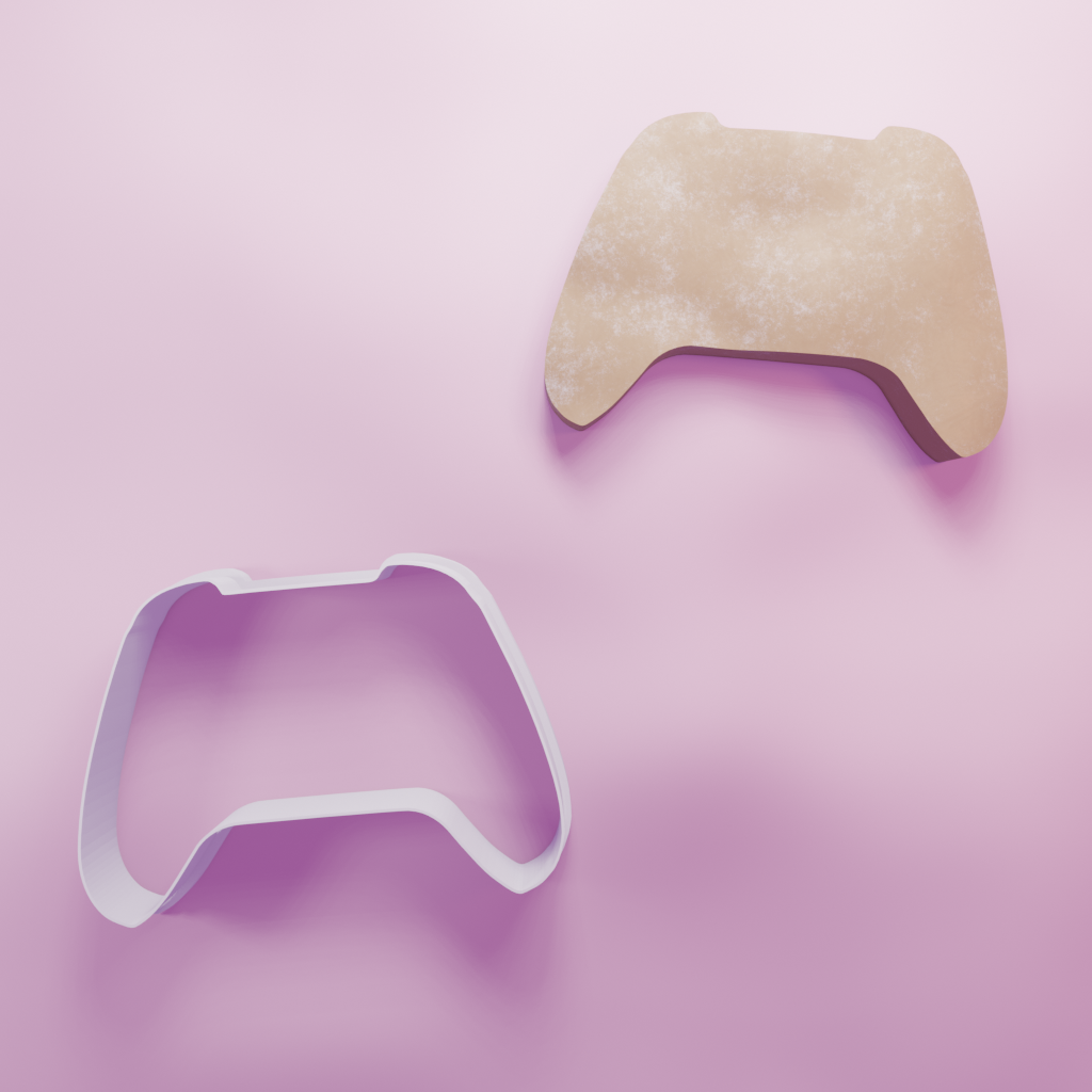 Xbox Controller Cookie Cutter Biscuit dough baking sugar cookie gingerbread