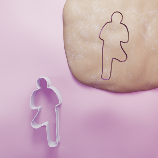 Yoga Cookie Cutter Biscuit dough baking sugar cookie gingerbread