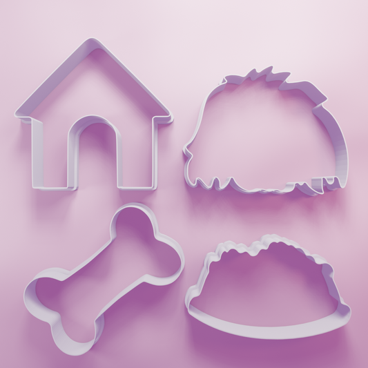 Yorkshire Terrier Head Dog Pack – Cookie Cutters Biscuit dough baking sugar cookie gingerbread