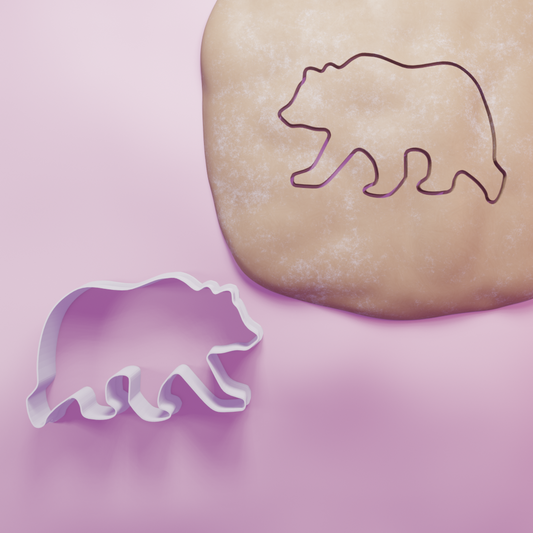 Bear Cookie Cutter Biscuit dough baking sugar cookie gingerbread