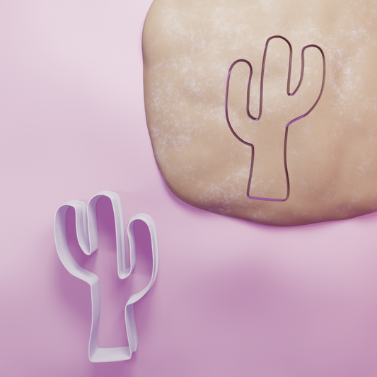 Cactus Cookie Cutter Biscuit dough baking sugar cookie gingerbread