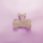 chihuahua with bone Cookie Cutter Biscuit dough baking sugar cookie gingerbread