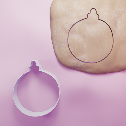 Christmas bauble Cookie Cutter Biscuit dough baking sugar cookie gingerbread