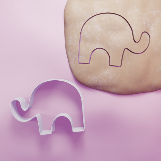 Elephant Cookie Cutter Biscuit dough baking sugar cookie gingerbread