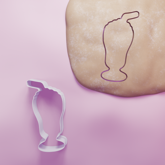 Milkshake Cookie Cutter Biscuit dough baking sugar cookie gingerbread