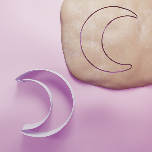 Moon Cookie Cutter Biscuit dough baking sugar cookie gingerbread