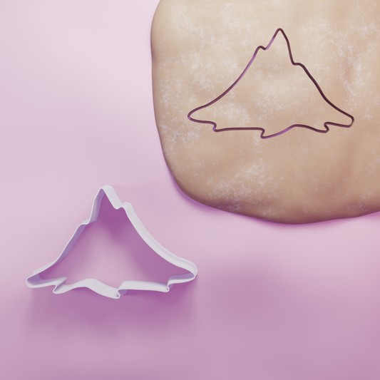 Mountain Cookie Cutter Biscuit dough baking sugar cookie gingerbread