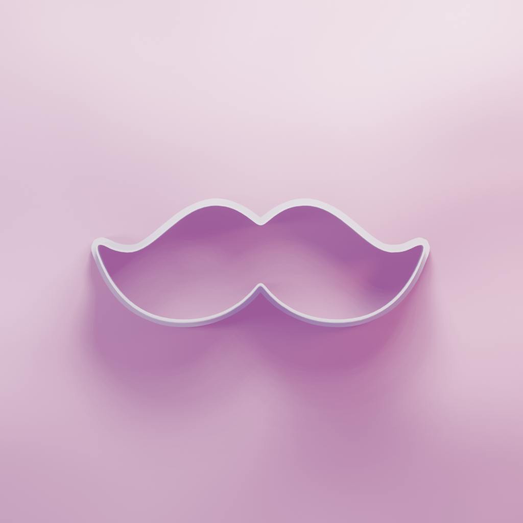 Mustache Cutter Moustache Cookie Cutter | Cutting About