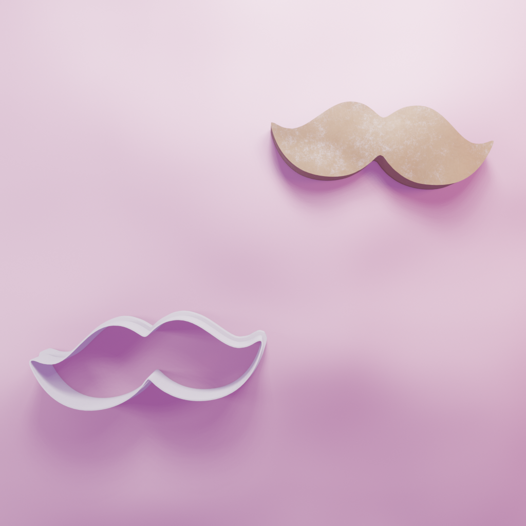 Mustache Cutter Moustache Cookie Cutter – Cutting About