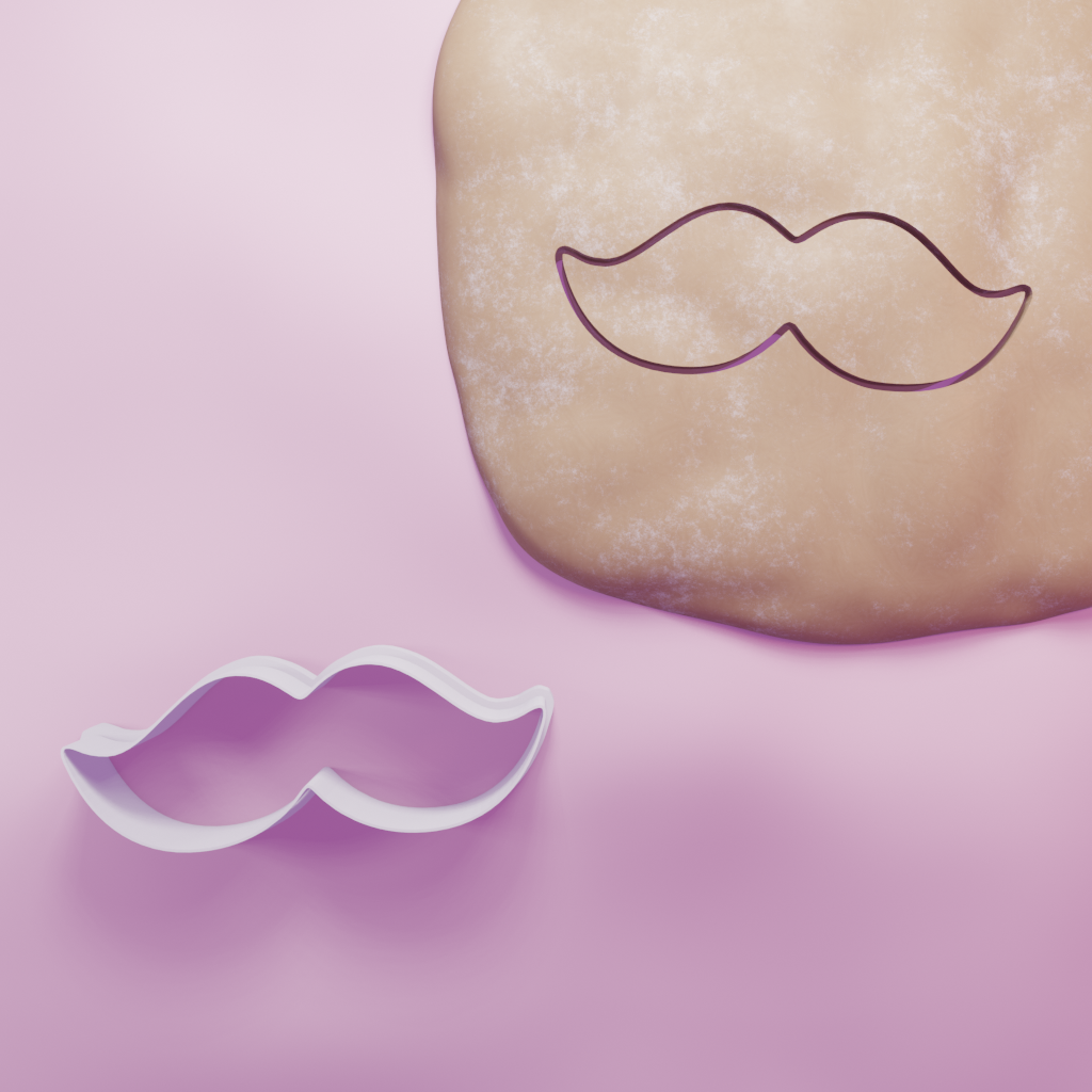 Mustache Cutter Moustache Cookie Cutter | Cutting About