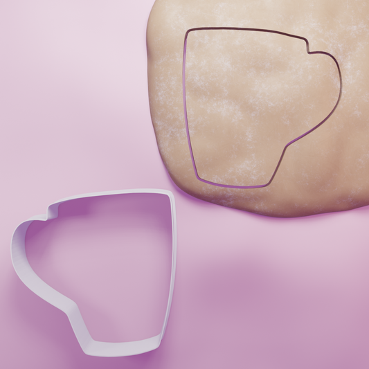 Mug Cookie Cutter Biscuit dough baking sugar cookie gingerbread