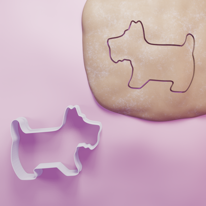 Scotty dog Cookie Cutter Biscuit dough baking sugar cookie gingerbread